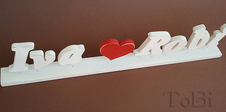 Wedding, wood letters, decor, decoration