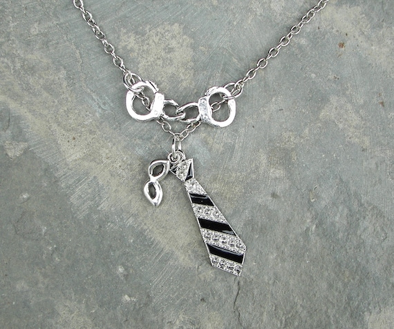 Fifty Shades of Grey Inspired Trilogy  Necklace