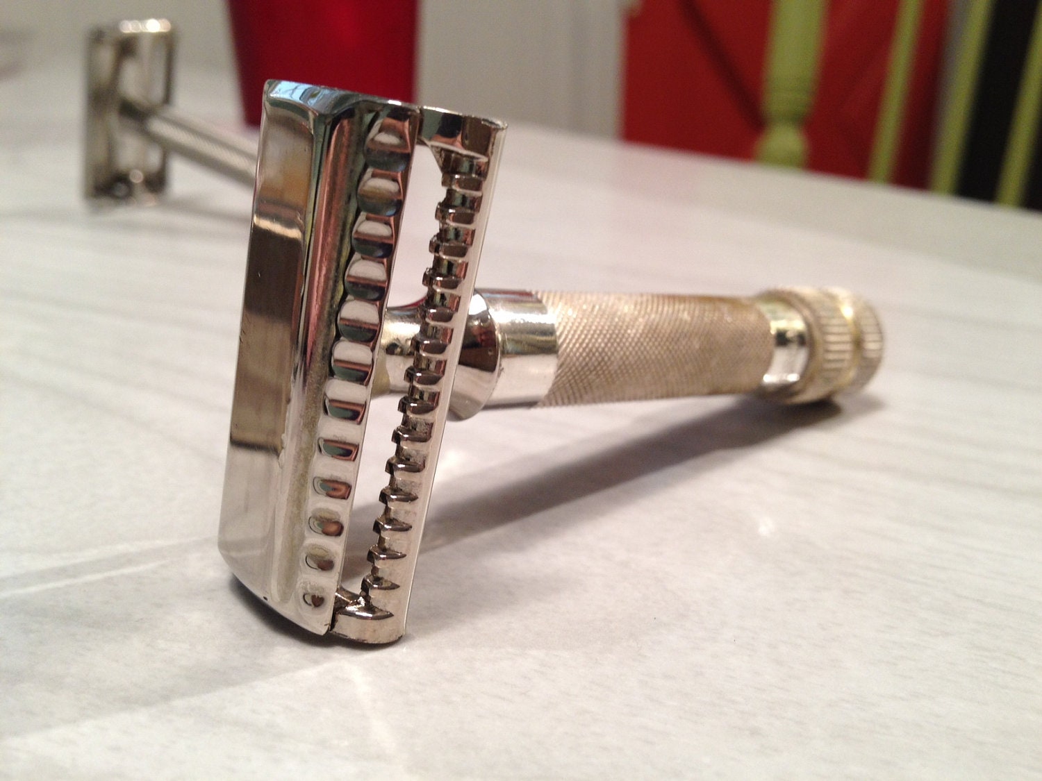 Coles Slant Safety Razor in Original Case by GrandpasRazors