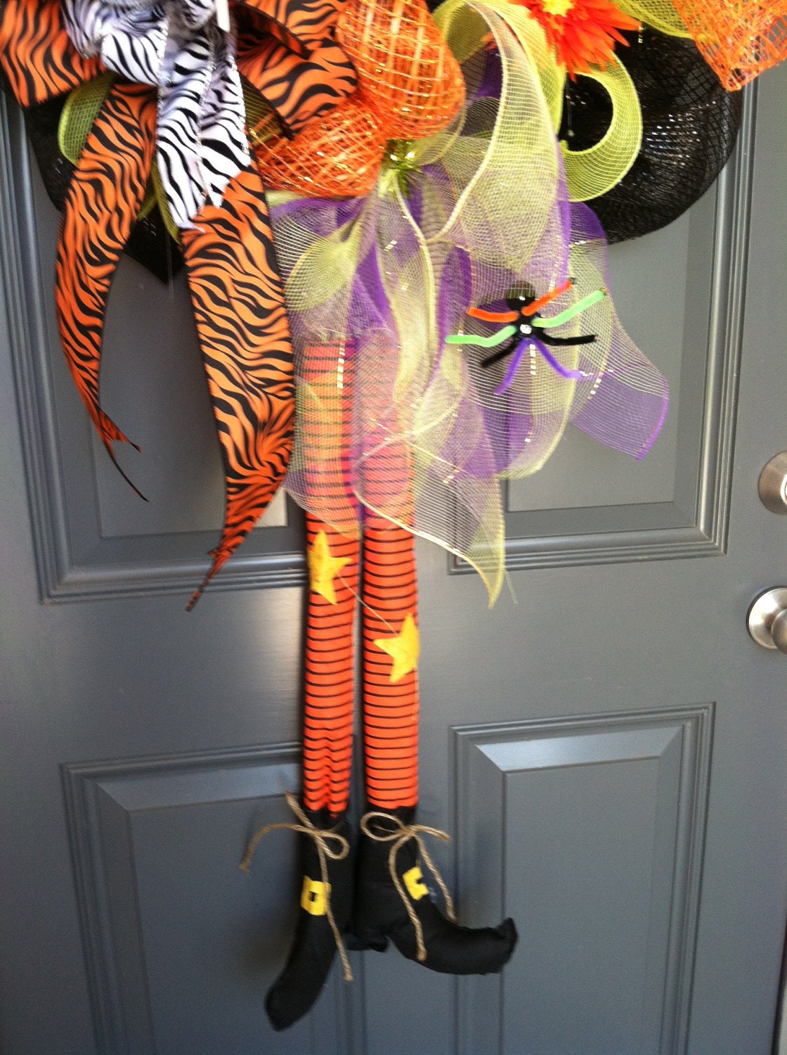 Halloween Witch door wreath