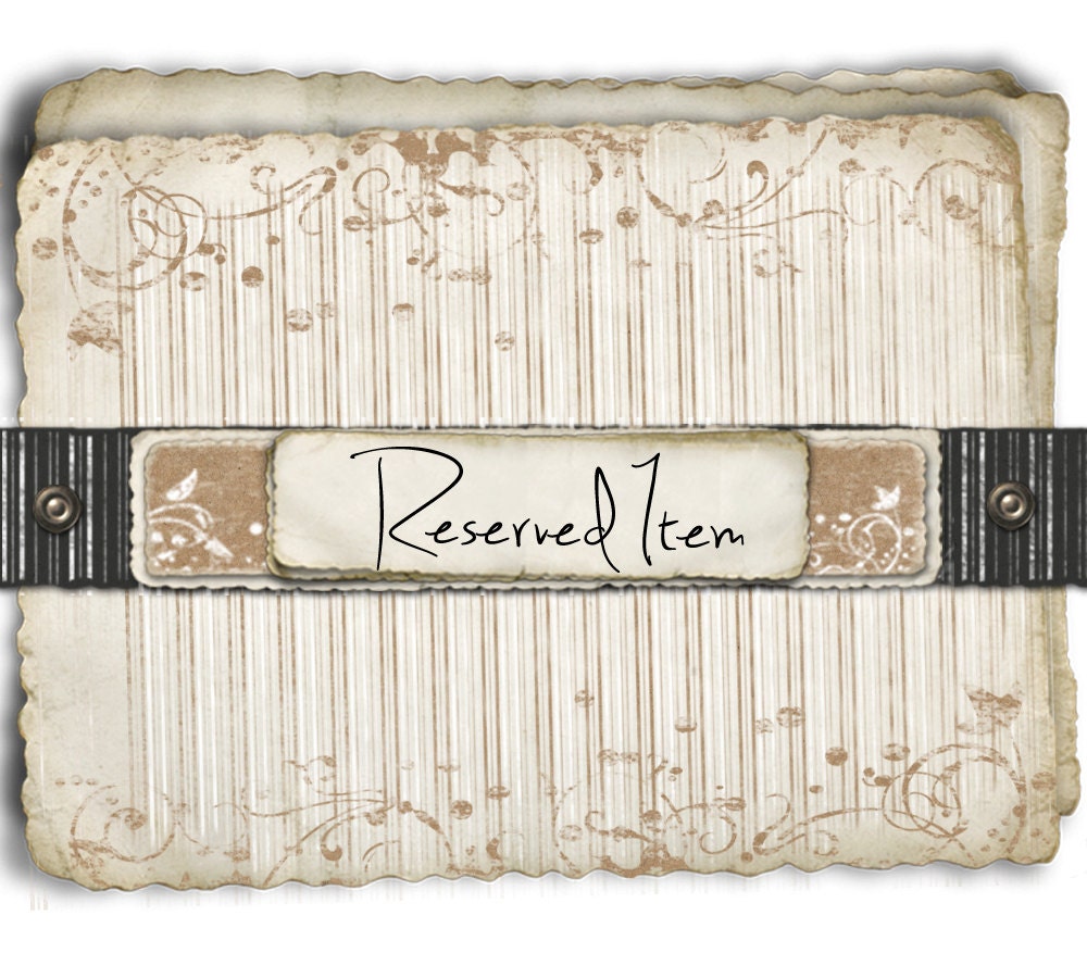 RESERVED - Holly