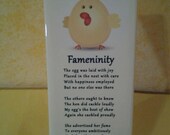 Fameninity by James L. Baumann