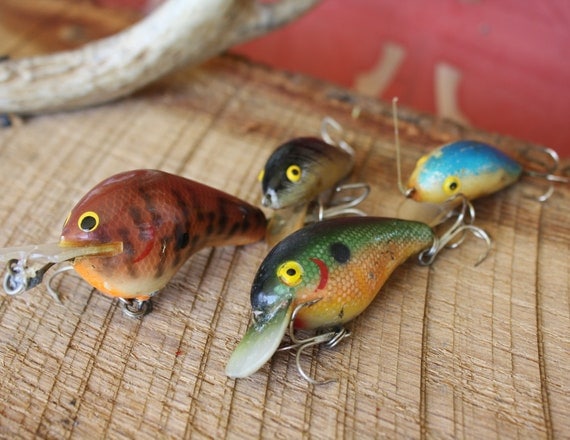 Vintage Fishing Lure Collection with Rebel Cordell by AdoAnnies