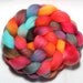 Handpainted Roving - Phosphorescence - Falkland Wool, 4 ounces.