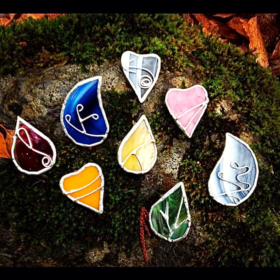Brooch Me Baby Stained Glass