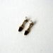 Vintage Black and Gold Dangle Earrings