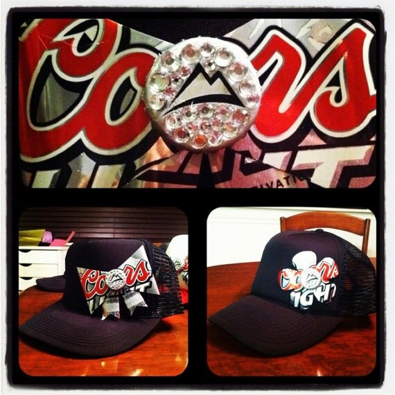 Buy monster energy hats Hats - Recycled Can Trucker Hat -  Coors Light Trucker Hat - Bud Light Trucker Hat - Monster Energy - Rockstar Energy