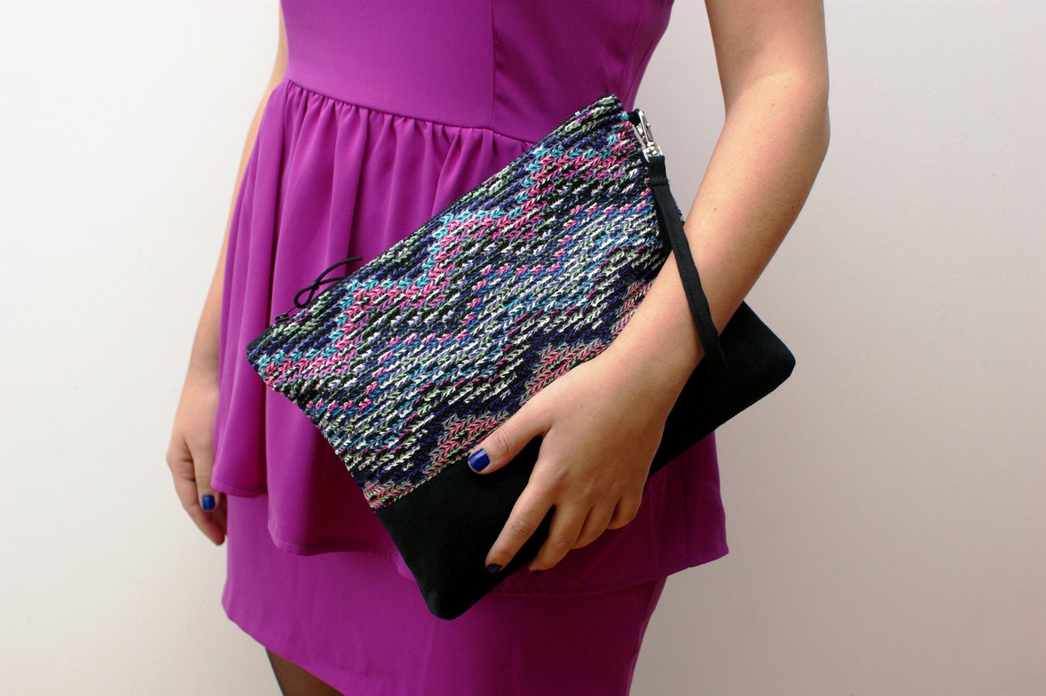 Cutch and iPad sleeve - Zigzag Chevron fabric