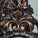 Victorian Gothic frame grouping dark black bronze distressed by Anita Spero