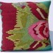 MODERN Bohemian Home Decor , Handwoven Moldovian Kilim Pillow Cover 16" X 16",Tribal Pillow,Vintage Kilim Pillow,Throw Pillow