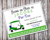 Printable Custom Golf Invitation