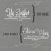 Custom Return Address Stamp - Personalized Return Address Stamp - Modern Typography