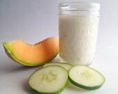 Cucumber Melon Scented Mason Jar Soy Candles - 8oz