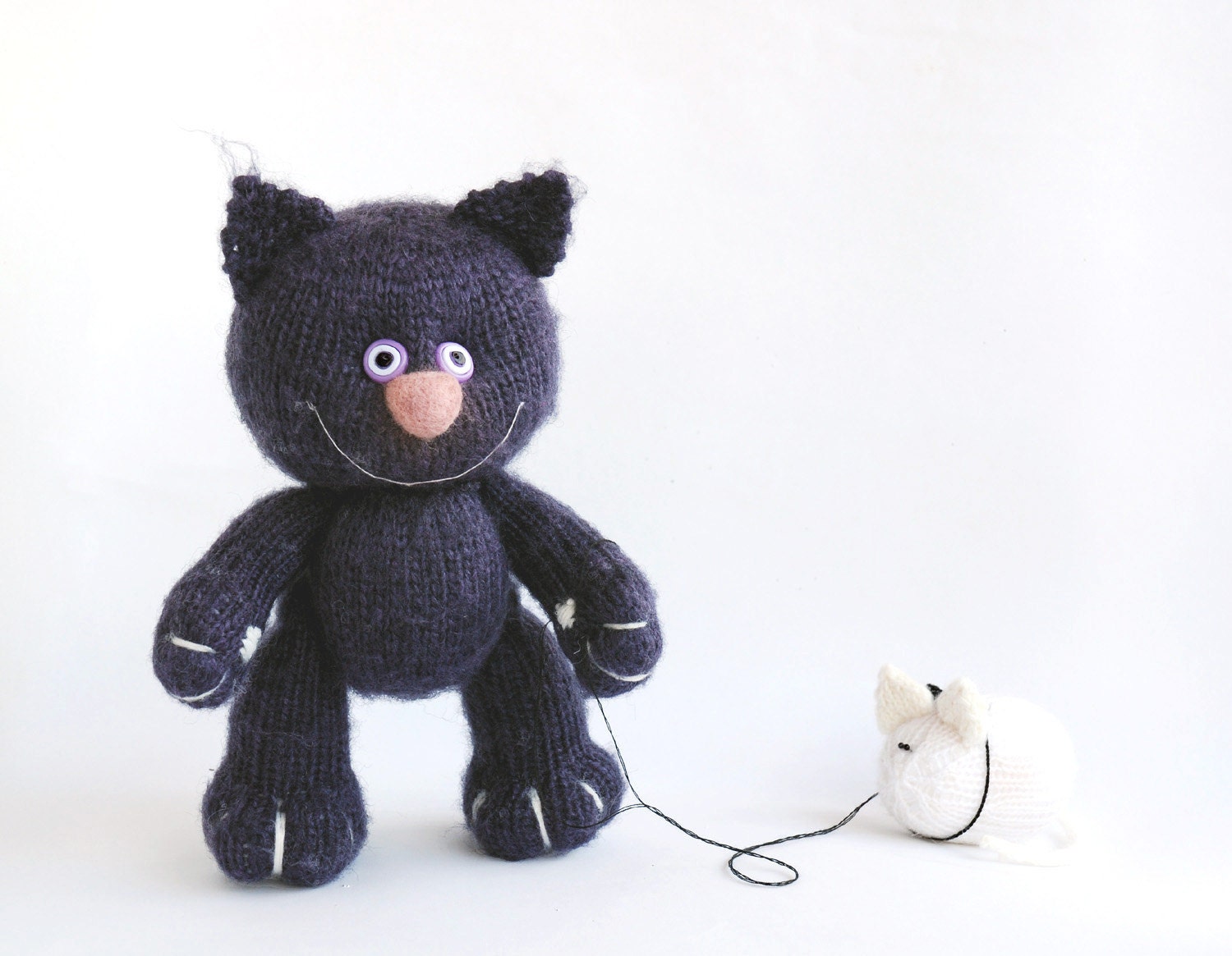 mouse knitting pattern