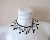 Black Lace choker,lace necklace,Summer Fashion lace necklace,Women accessory,romantic, elegant, wedding necklace-Your choice of color