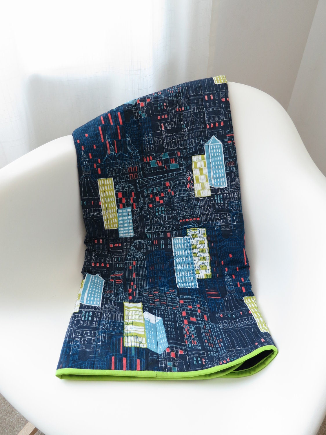 City Nights Quilted Blanket