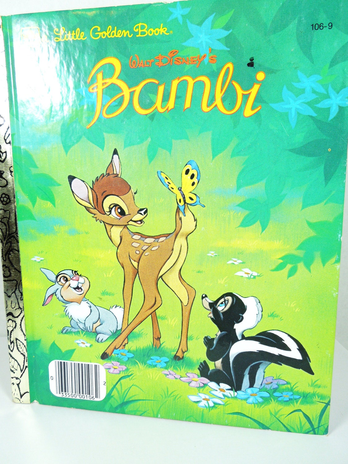 Walt Disney's Bambi . Little Golden Book For By Moonlightdecorator