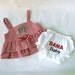 University of Alabama BAMA Baby Bloomers and Dress Monogrammed