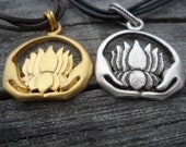 Mudra Lotus Pendant