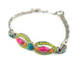 Vintage Hand Painted Bracelet