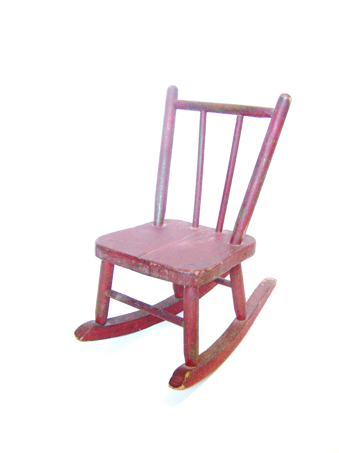 Primitive Child's Toy Rocking Chair
