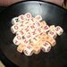 SALE Awesome Lot of Vintage Wood Boggle Game Word pieces Dice Letters Crafting Industrial decor