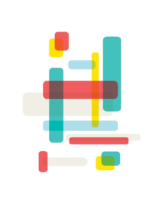 Modern Geometric Pattern Print