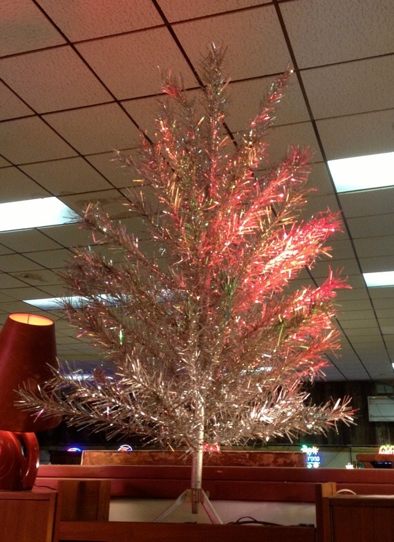 Vintage 1950's Aluminum Christmas Tree and Color by Dead50sModern