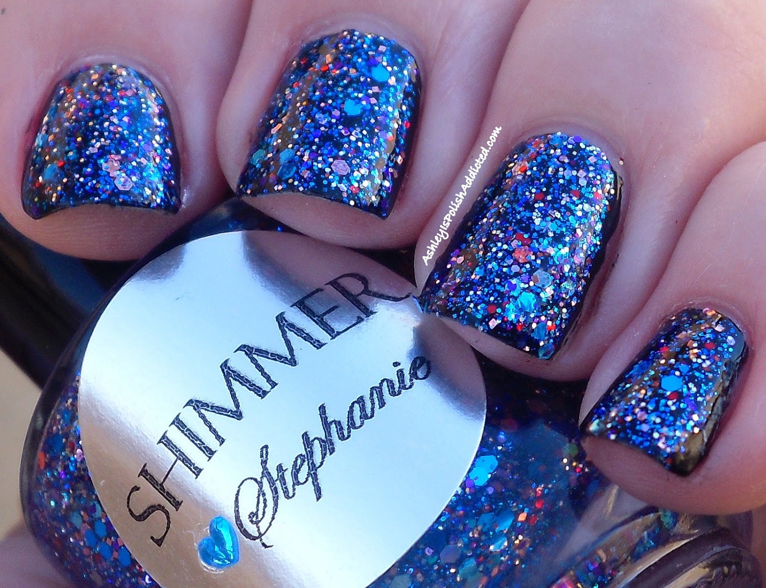Shimmer Nail Polish - Stephanie
