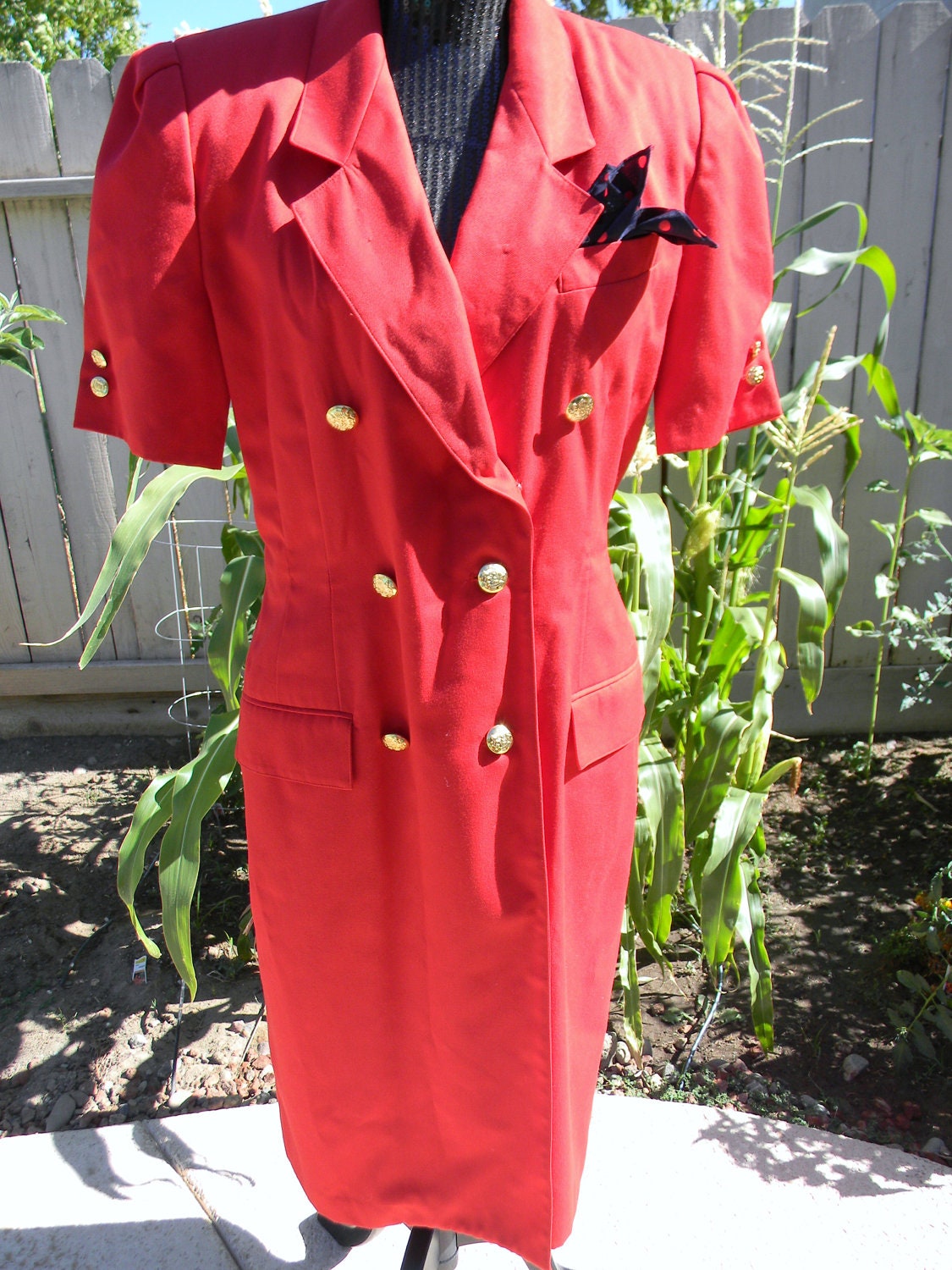 Vintage Kasper For A.S.L. Dress