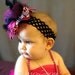 OMG that Over the Top-Rockstar Baby-Baby headband-Flower headband-Feather Headband-Large Boutique Hair Bow