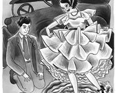 Illustration for "The Jelly-Bean" by F. Scott Fitzgerald