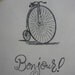 Simply French and Gorgeous...6 Hand Inked and Stamped Blank Cards with Envelopes...by Le French Chateau