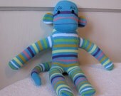 Striped Sock Monkey