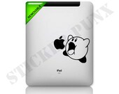 iPad Decal - Nintendo's Kirby Vinyl Apple iPad 1 2 3 Sticker