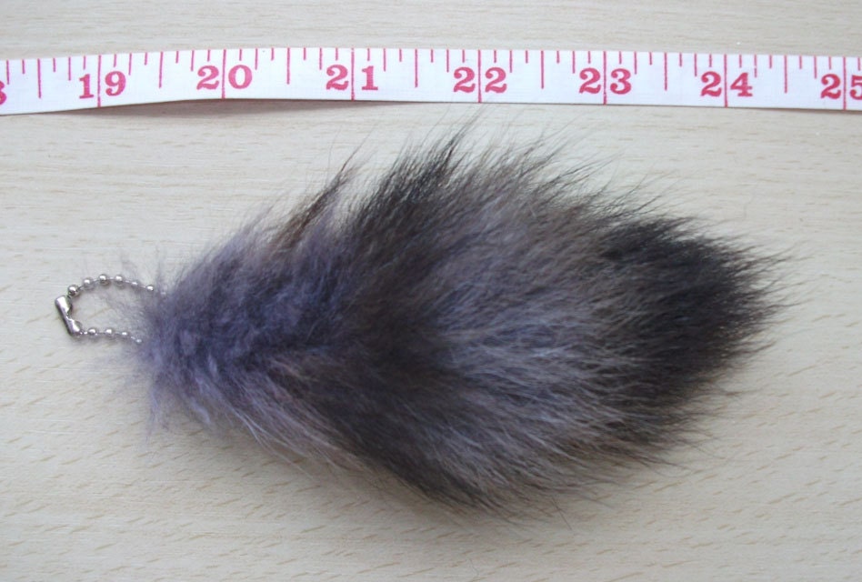 Raccoon Tails Keychains