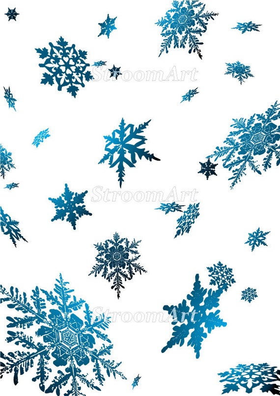 christmas clipart snowflakes - photo #29