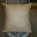 20x20 in.Burlap pillow cover