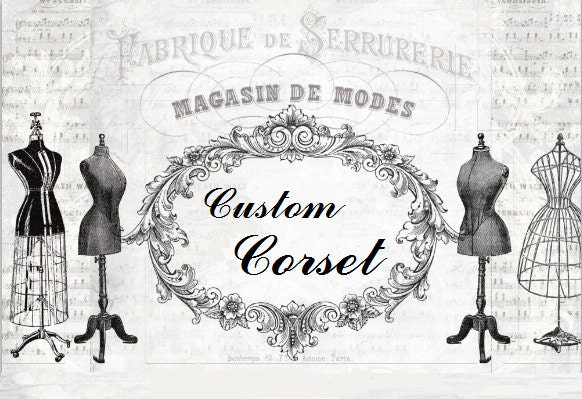 Custom corset made to measure