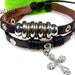cross bracelet bracelet cuff leather bracelet jewelry bracelet bangle bracelet bracelet charm