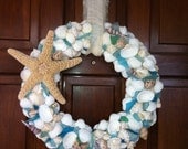 Seashell Wreath - Beach Decor