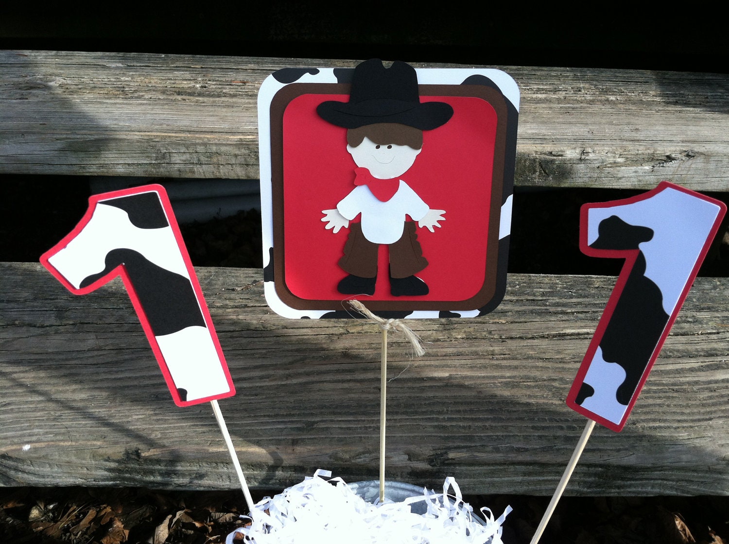 Western/Barnyard/Farm Theme Table Decorations/Centerpieces/Picks