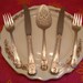 Cake Serving Set- Fortune Pattern Tudor Plate Oneida Community FORTUNE Silverplate Pattern, Vintage Silver Plate Flatware