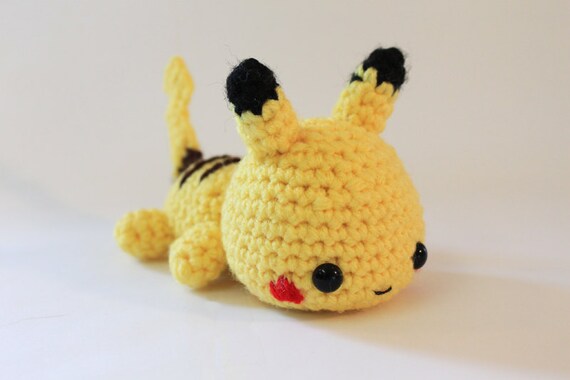 Mini Pokemon Pikachu Amigurumi Made to Order by ...