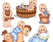 Instant Download Web-Designer Cliparts - Baby Boy Il_170x135