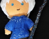 Jack Frost plush from the movie/film Rise of the Guardians. Guardian plush. Jack Escarcha.