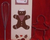 Gingerbread Men Sign, Christmas Sign, Christmas Decoration