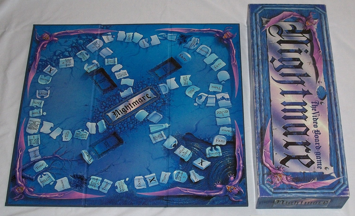 Vintage 1991 Nightmare Video Board Game by Store19 on Etsy
