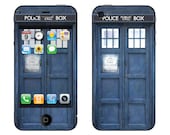 Dr. Who TARDIS Apple iPhone 4/4S Vinyl Skin