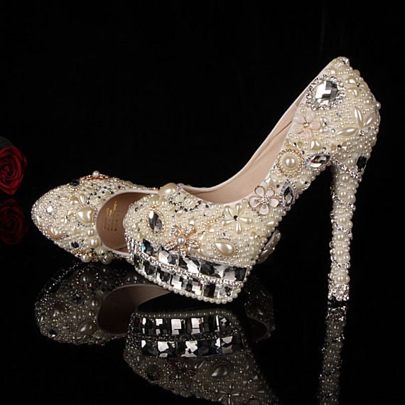 Bling Wedding shoes unique wedding shoes and crystal bridal shoes